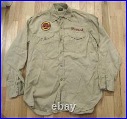 Minneapolis Moline Modern Machinery shirt vintage Chain Stich Lee 1950s Tractor