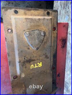 Minneapolis Moline RTU Shifter assembly and top cover plate Antique Tractor