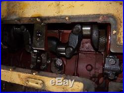 Minneapolis Moline RTU Tractor Engine block and crank