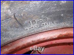Minneapolis Moline RTU Tractor tire 9 hole rim 10x38