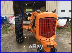 Minneapolis Moline RTU antique tractor rt r new rubber paint