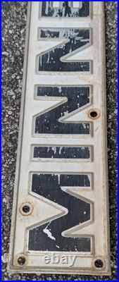 Minneapolis-Moline Tin Sign Tractor Emblem