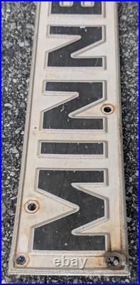 Minneapolis-Moline Tin Sign Tractor Emblem