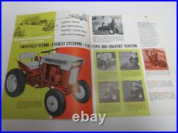 Minneapolis Moline Town & Country Tractor Color Brochure 100 model (1963) 8 Page