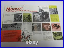 Minneapolis Moline Town & Country Tractor Color Brochure 100 model (1963) 8 Page