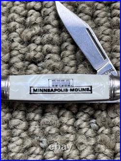 Minneapolis Moline Tractor Equipment Miniature Pocket Knife Advertising Imperial