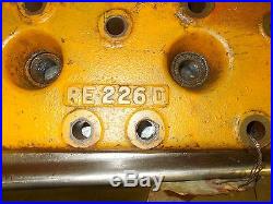 Minneapolis Moline Tractor New Old Stock Head Number Re266d 4 Cylinder