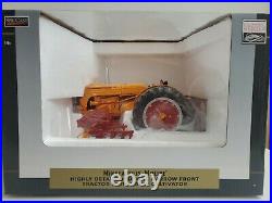 Minneapolis Moline Tractor U Gas with4 Row Cultivator NF SpecCast 1/16