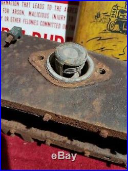 Minneapolis Moline Tractor cast iron radiator top Vintage steampunk Repurpose
