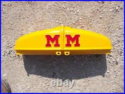 Minneapolis Moline Tractor top MM radiator tank REPAINTED 10A309 Display or use