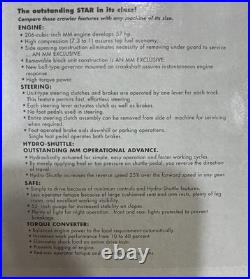 Minneapolis-Moline Two Star Crawler With Blade SpecCast 1/16 scale Collectible NIB