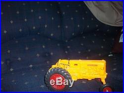 Minneapolis Moline UTE wide front toy tractor (White, Oliver)