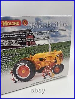 Minneapolis-Moline U Tractor Model with Cultivator, Firestone Wheels of Time 116