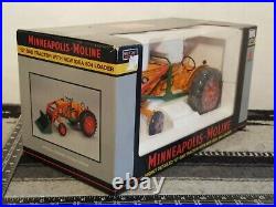 Minneapolis Moline U withNew Idea 504 Loader 1/16 Diecast Farm Tractor by SpecCast