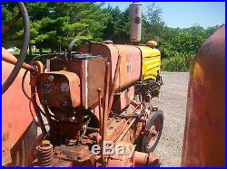 Minneapolis Moline Z Antique Tractor NO RESERVE ZA ZT R Runs Great Oliver Case