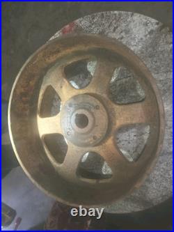 Minneapolis Moline Z Tractor Flat Belt Pulley with Hub Drive 10A1044 ZB ZA ZTU