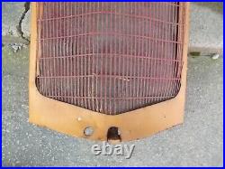 Minneapolis Moline Z Tractor NICE ORIGINAL front nose cone grill with screen