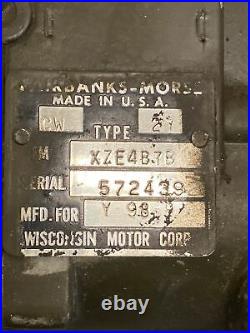 Minneapolis Moline Z U R Tractor Rebuilt Magneto Fairbanks Morse XZE4B7B aaa53