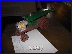 Minneapolis Moline twin city steamer toy tractor (White, Oliver)