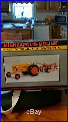 Minneapolis moline tractor and plow