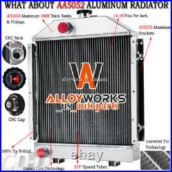 NEW 4 Row Tractor Radiator For Case IH New Holland Hesston Oliver Allis Chalmers
