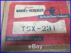 NOS Marvel Schebler TSX231 Carburetor Minneapolis Moline R RT Tractor MM
