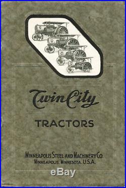 ORIGINAL Twin City Tractor Heavyweights Catalogue Brochure Minneapolis Moline