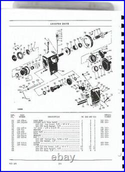 Oliver 1550 1555 Minneapolis Moline G550 Tractor Parts Manual Catalog