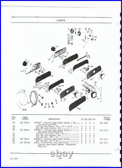Oliver 1550 1555 Minneapolis Moline G550 Tractor Parts Manual Catalog