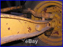 RARE Minneapolis Moline 445 HEAVY DUTY INDUSTRIAL front axle and wheels