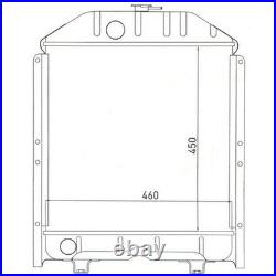 Radiator Fits Minneapolis-Moline Replaces 30-3010910