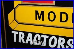 Rare Minneapolis-moline Modern Machinery Metal Sign Farm Barn Tractor Corn Deere