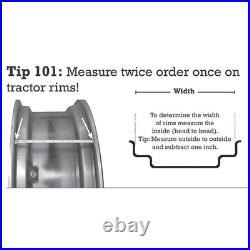 Rear Rim 4-Loop fits Minneapolis Moline Tractor 10 x 24 10A9468, 30A110