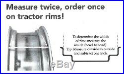 Rear Wheel RIM 12 x 28 6 Loop for FORD Massey Farmall Case IH Deere Massey Allis
