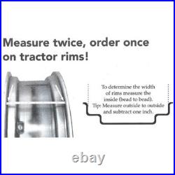 Rear Wheel Rim Fits Minneapolis-Moline Replaces 10A9468