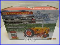 SPEC CAST 1/16 MINNEAPOLIS MOLINE MODEL U WithCQ 2-ROW CULTIVATOR LIMITED ED