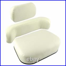 SW159857A 3 pc. Cushion Set, Cream Vinyl Fits Minneapolis Moline G1355 & G955 SW159857A 3 pc. Cushion Set, Cream Vinyl Fits Minneapolis Moline G1355 & G955