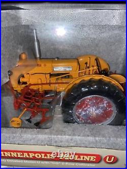 Sc 1/16 MM Minneapolis Moline U Tractor With Cq 2 Row Cultivator Se Firestone