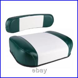 Seat Cushion Set 2 Piece Vinyl and Green fits White fits Oliver