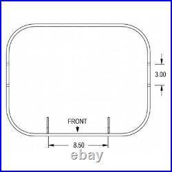 Seat Cushion Set 2 Piece Vinyl and Green fits White fits Oliver
