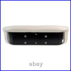 Seat Cushion Set 3 Piece Vinyl Cream fits White fits Oliver