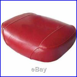 Seat Cushion Vinyl Red Oliver 1750 1655 1850 1855 White 2-85 Minneapolis Moline