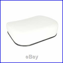 Seat Cushion Vinyl White 2-85 Oliver 1850 1650 1855 1750 Minneapolis Moline