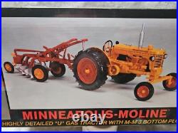 SpecCast 1/16 Minneapolis Moline U Gas Tractor With MM 3 Bottom Plow SCT 298
