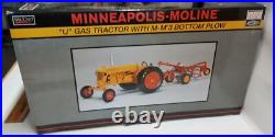 SpecCast 1/16 Minneapolis Moline U Gas Tractor With MM 3 Bottom Plow SCT 298