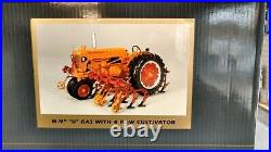 SpecCast 1/16 Minneapolis Moline U Gas narrow front tractor with4 Row Cultivator