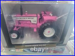 Spec Cast 1/16 Pink Minneapolis Moline G840 Open Station Tractor with Wide Front