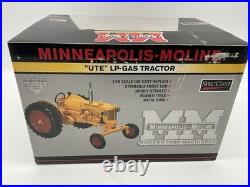 Speccast 1/16 Minneapolis Moline UTE LP Gas Tractor With Red Wheels NIB