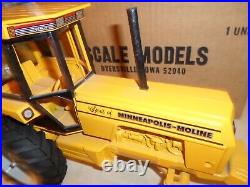 Spirit of Minneapolis-Moline 1/16 toy tractor grey wheels single stack NIB