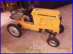 Spirit of Minneapolis Moline Wide Front Pedal Tractor By Scale Models Iowa